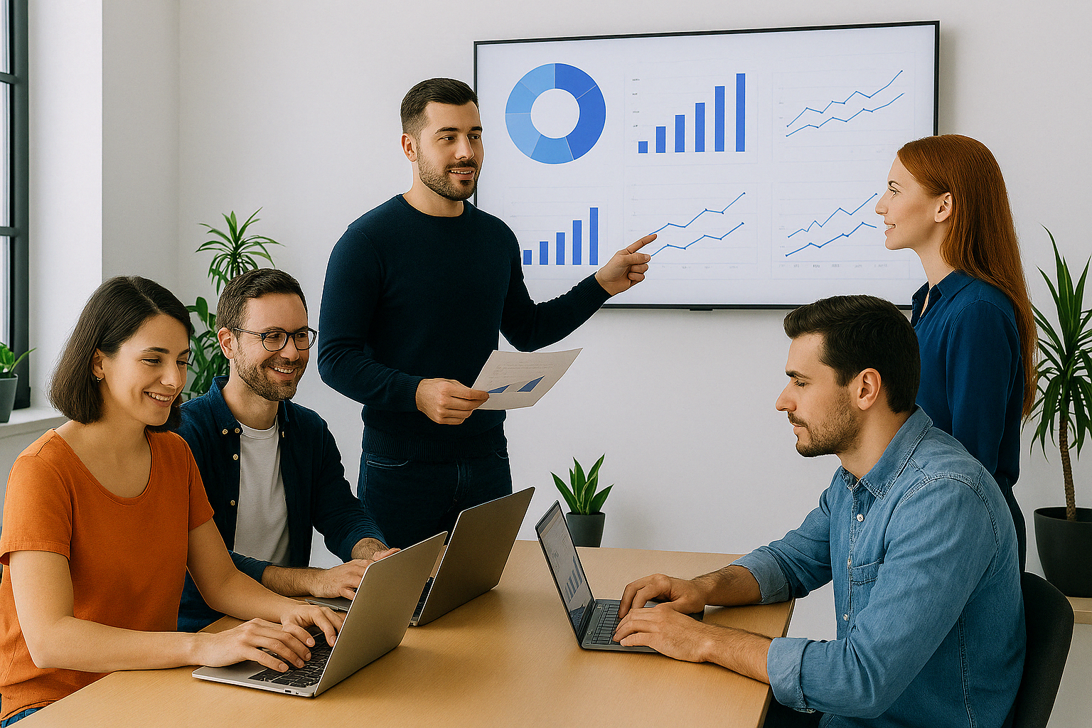 alt="agencia de diseño web y marketing digital trabajando en proyecto"